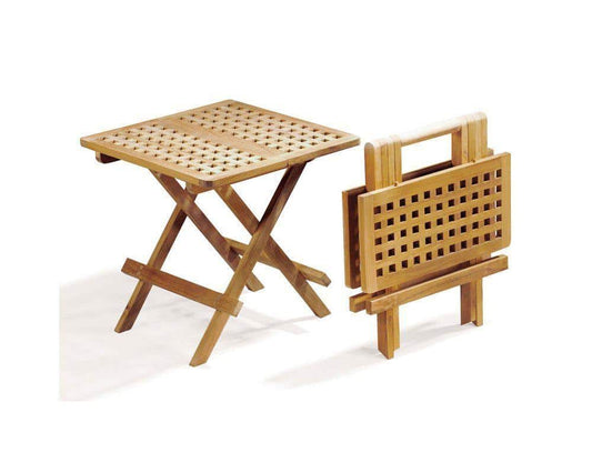 Folding Picnic Table - A-Grade Teak Folding Garden Coffee Table