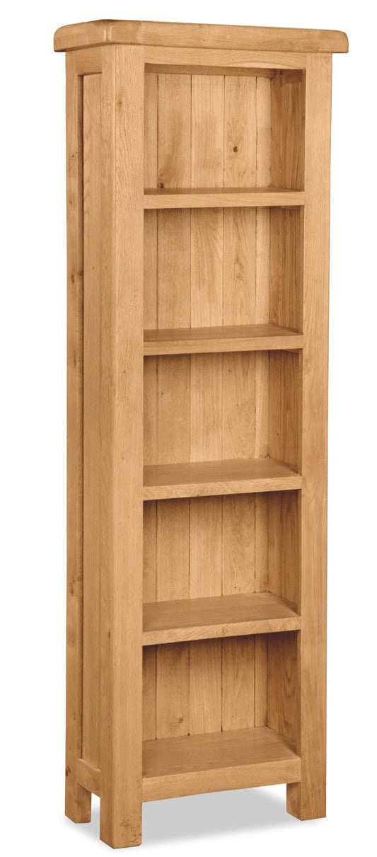 Sussex Oak Slim Bookcase