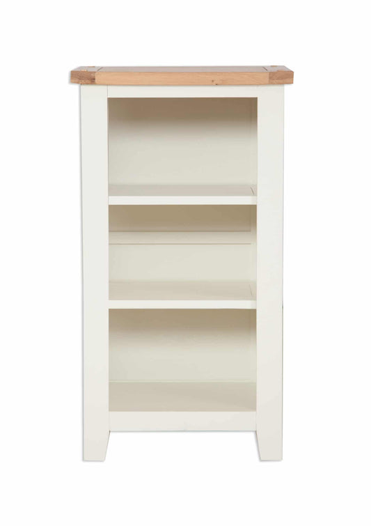 French Ivory Cream Small Bookcase/DVD Rack