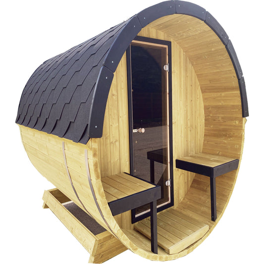 Lux 2.5M Outdoor Barrel Sauna
