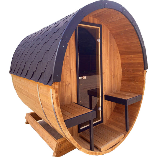 Lux 4M Barrel Outdoor Sauna