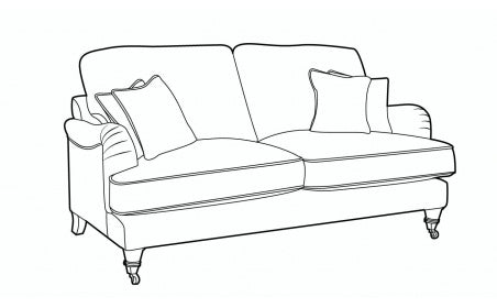 Beatrix 2 Seater Sofa - Choose Your Own Fabric