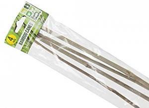 120cm Pack Of 6 Natural Bamboo Garden Canes