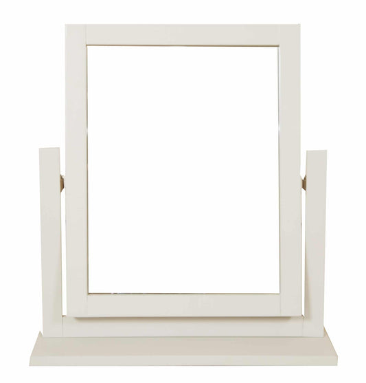 French Ivory Cream Dressing Table Mirror