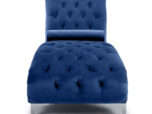 Dorchester Brushed Velvet Chaise Longue - Image 15