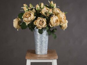 Faded Yellow Spray Rose Peony - Image 1