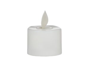 Luxe Collection 6 Flickering Flame Led Tealight Candles - Image 1
