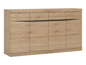 Wide 4 Drawer 4 door Sideboard
