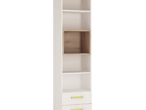 Tall 2 Drawer Bookcase