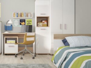 2 Door 2 Drawer Wardrobe - Image 5