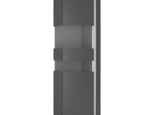 Tall narrow display cabinet (LHD) (including LED lighting)