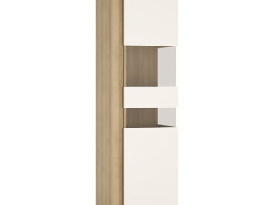 Tall narrow display cabinet (RHD) (including LED lighting)