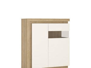 2 door designer cabinet (RH) (including LED lighting)