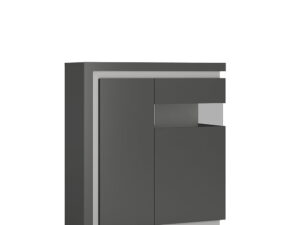 2 door designer cabinet (RH) (including LED lighting)