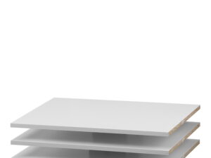 Set of 3 Shelves - Narrow (for 120cm wardrobe) in White