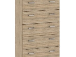 Chest of 5 Drawers in Oak