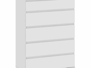 Chest of 5 Drawers in White