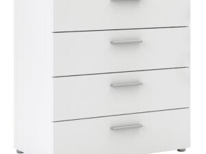 Chest of 4 Drawers in White