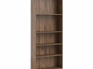 Tall Wide Bookcase (4 Shelves) in Walnut
