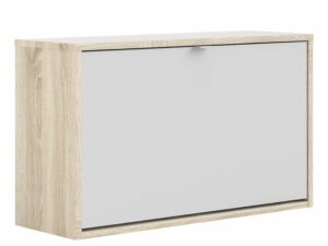 Shoe cabinet  w. 1 tilting door and 2 layers
