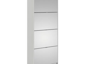 Shoe cabinet  w. 1 tilting door and 1 layer