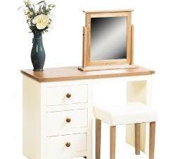 Jamestown Dressing Table, Mirror & Stool Set - Image 1