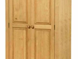 Cotswold 2 Door Wardrobe With Hanging Rail Pine