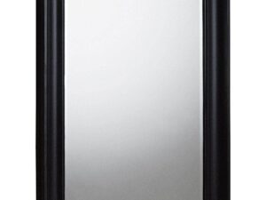 Julian Bowen Forte Wall Hanging Mirror, Black - Image 1