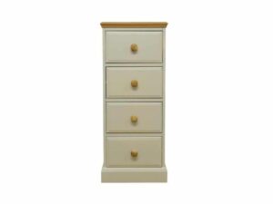 PERSHORE 4 DRAWER NARROW CHEST