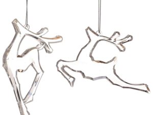Christmas Hanging Icicle Reindeer Assorted