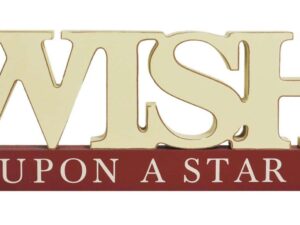 Flame Christmas Wish Upon A Star Tabletop - Image 1