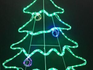 Christmas Tree Rope Light Large - Image 1