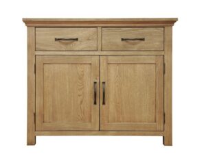 Alcester Oak Dining 2 Door Sideboard - Image 1