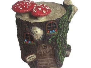 Fairy Gaden Tree House Garden Ornament - Image 1