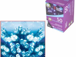 Christmas 50 Blue LED Lights