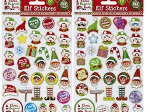 30 Elf Sticker set - Elves behavin badly - Xmas 2017