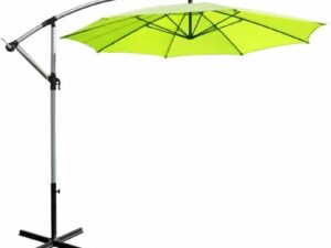 Overhanging Banana 3M Parasol Lime Green - Image 1