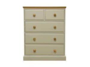 PERSHORE 2 OVER 3 DRAWER CHEST