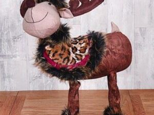 Christmas Betty Moose on Four Legs - Image 1