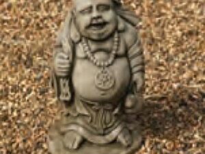 STONE GARDEN ORNAMENT BUDDHA SMALL DESIGN - CLICK & COLLECT ONLY - Image 1