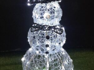 Christmas Acrylic Snowman - Image 1