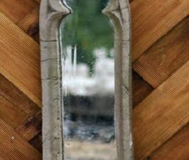 GARDEN PATIO LAWN GOTHIC MIRROR STONE FRAME SMALL - CLICK & COLLECT ONLY - Image 1