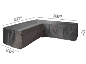 Lounge Set Aerocover L-Shape 300 x 300 x 100 x70c - Image 1