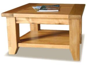 Reclaimed Oak Coffee Table Square - Image 1