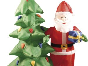 Inflatable Tree and Santa 180cm