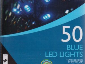 Christmas Lights 50 LED Blue - Image 1