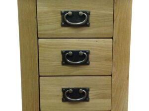 Hagley Bedroom 3 Drawer Bedside - Image 1