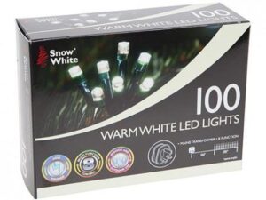 Xmas Lights 100 Warm White LED - Image 1