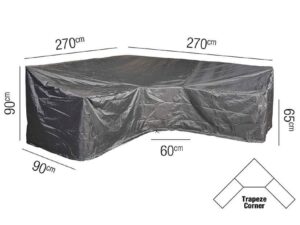 Lounge Set Aerocover Trapeeze 270x270x90x65x90cm - Image 1