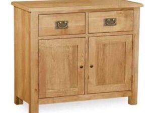 Evesham Oak 2 Door Sideboard - Image 1